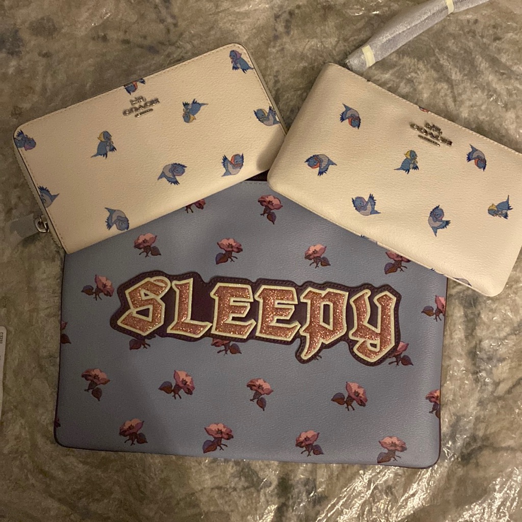 Nwt! Coach Disney Cnderella 3 Set